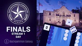 FINALS, Stream 1: 2024 Texas Backgammon Championships | Championship Division Main & Jackpots