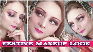 Festive And Sangeet Makeup Look | Mehvish Makeup Manic