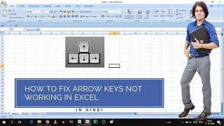 How to fix arrow keys not working in excel
