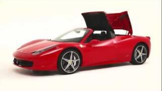 2012 Ferrari 458 Spider - Exterior and Interior Design, Retractable Hard Top