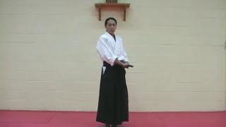 Aikido Yoshinkan Brisbane Dojo Shihan Mori Sensei 7th Dan Weapons Demonstration 合気道養神館 豪州道場 森道治 師範