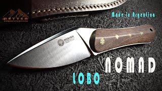 Boker Arbolito Farkas Nomad Lobo Marrón Unboxing Wild Knife Made in Argentina Guayacan Wood - Retten