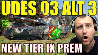 New UDES 03 Alt 3: Tier IX Premium First Impressions! | World of Tanks