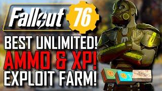 Fallout 76 | BEST UNLIMITED AMMP & XP Farming EXPLOIT! | GET FAST AMMO & EASY LEVEL UP!