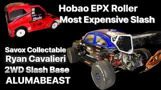 Earl Custom 2WD Slash called  Alumabeast & Hobao Roller Up For Grabs Insane Build