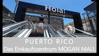 GRAN CANARIA Das Einkaufszentrum Mogan Mall in Puerto Rico in 4 K aufgenommen.