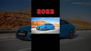 evolution of audi s5 #car #old #vs #new #model #viral #shorts #shortsfeed #youtubeshorts #bike