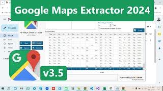 G-Maps Scraper v3.5 | Extract Emails, & all Business Data from Google Maps in 2024