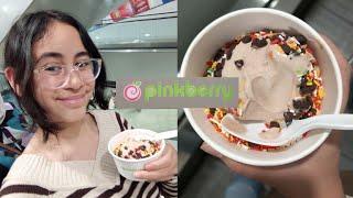 First Time to Try Frozen Yogurt at Pinkberry | Salma's Awesome World