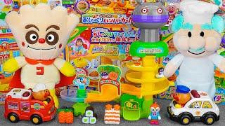 96 Minutes Satisfying with Unboxing Cute Anpanman Jaba Jaba Bath Slider Playset Toys Collection ASMR