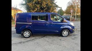 Ford Transit Custom 2.2 TDCi 155ps D/Cab Limited L1 Factory Crew Cab FSH No Vat