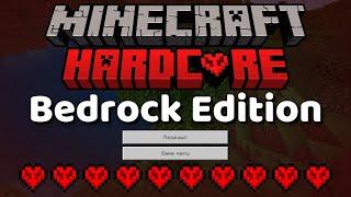 How to get HARDCORE MODE in Minecraft Bedrock 1.21 (Tutorial)