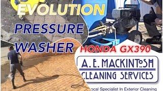 Pressure Washing Using Dual Pumps Evolution With Honda GX390