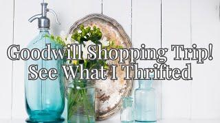 Goodwill Shopping Trip! Transform Thrift Store Finds into Stunning Home Decor