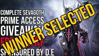 Warframe | FREE Sevagoth Prime Access Giveaway WINNER ANNOUNCED!