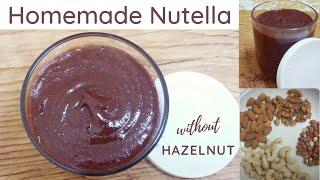 Homemade nutella without hazelnuts | Nuts nutella at home | Healthy Nuts choco spread