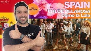 First Reaction : Chloe DelaRosa - Como la Lola / Junior Eurovision 2024 Spain