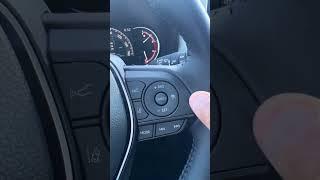 Here’s how you changed to regular cruise control in your new Toyota