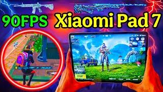 Crazy Gaming Tablet Xiaomi Pad 7 BGMI 90FPS Gameplay Test  ll Xiaomi Pad 7 PUBG Test #pubg #90fps