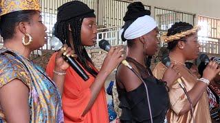 Joyful Praise medley by Charisma Sisters (A.k.A D GOLDEN VOICES) Live stage performance