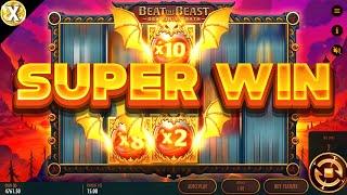 Spectacular EPIC Big WIN in Beat the Beast Dragon’s Wrath  NEW Online Slot! - Thunderkick