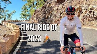 FINAL RIDE OF 2023 UP A VOLCANO  MOUNT TEIDE- CHIO- SANTIAGO DEL TEIDE