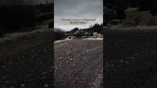 Exploring an abandoned military base or what what thought was…