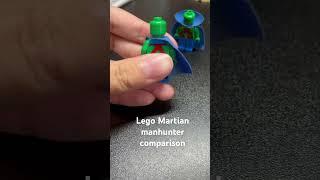 Lego Martian manhunter comparison