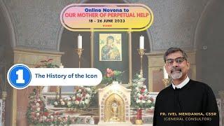 DAY ONE – MPH Novena 2023:  Fr. Ivel Mendanha, CSsR, reflects on “The History of the Icon”