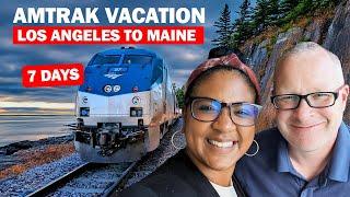 Amtrak Vacation Los Angeles To Maine Coast To Coast