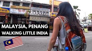 Malaysia, Penang - Walking Little India, First East Indian food