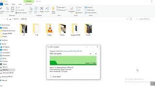 Samsung Duo Plus 256GB Pendrive Speed Test With USB 3 0 Port Connection