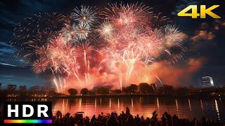 Tokyo Fireworks - Katsushika Noryo Fireworks Festival // 4K HDR (recorded live)