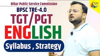 BPSC TGT PGT English Syllabus ये पढें और TRE 4.0 में अपना SELECTION पक्का करें