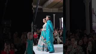 Nausheen shah & Saleem Miraj Walk at Bridal Couture Week 2023