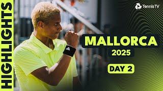Tien Takes On Engel; Diallo & Moutet In Action | Mallorca 2025 Day 2 Highlights