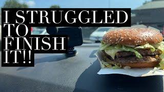 McDonald's Big Arch Burger Review , McDonald's Biggest Ever Burger?