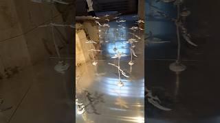 Пространство для металлических бабочек. Анастасия Ковалева. Fabula gallery. 4K60H.