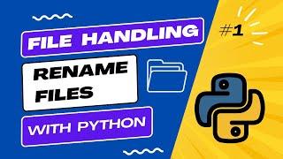 Rename Files with Python (Automate Your Boring Tasks)