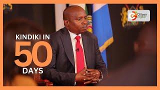 Deputy President Kithure Kindiki in 50 days [FULL INTERVIEW]