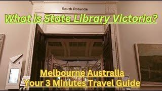 Come Visit the Majestic of State Library of Victoria | Melbourne Australia