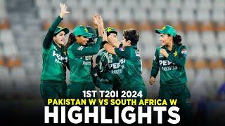 Full Highlights | Pakistan Women vs South Africa Women | 1st T20I 2024 | PCB | M3E1K