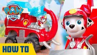 Marshall’s Load ‘N’ Launch Fire Truck How To Play - PAW Patrol - Toys for Kids