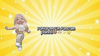 Fanlarim için fancam paketi🫶#roblox