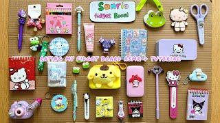 Rating my sanrio fidget board  ASMR | tutorial | sanrio fidget board | NEKEN DANA