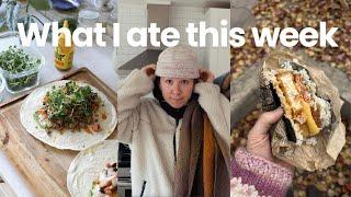 What I eat in a week *realistic & vegan*