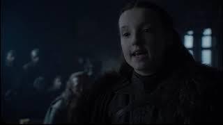 Lady Mormont Confronts Jon Snow (1080 HD)