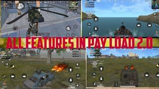 ALL FEATURES IN PAY LOAD 2.0 in pubg mobile lite in telugu