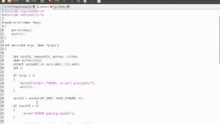 TCP/IP Programming in C