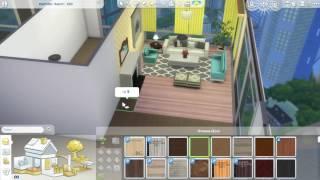 The Sims 4  Строительство   гостиной